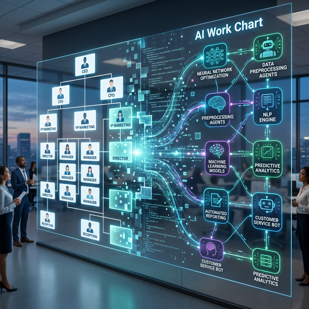 Il Work Chart: Addio Organigramma, Benvenuta la Rete