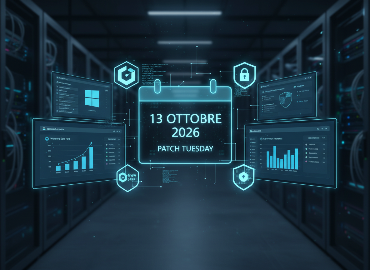 13 ottobre 2026: il Patch Tuesday che chiude Windows 11 24H2, il mainstream di Server 2022 e l’ESU di Server 2012 R2